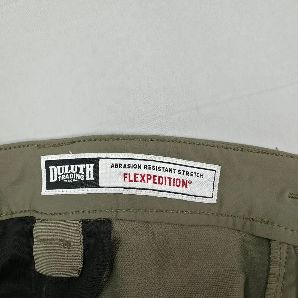 Duluth Trading Flexpedition Pants Mens 48x31 Relaxed Fit Stretch Hiking Utility
